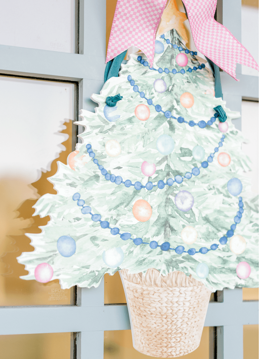 Watercolor Christmas Tree (Ships Nov 3)