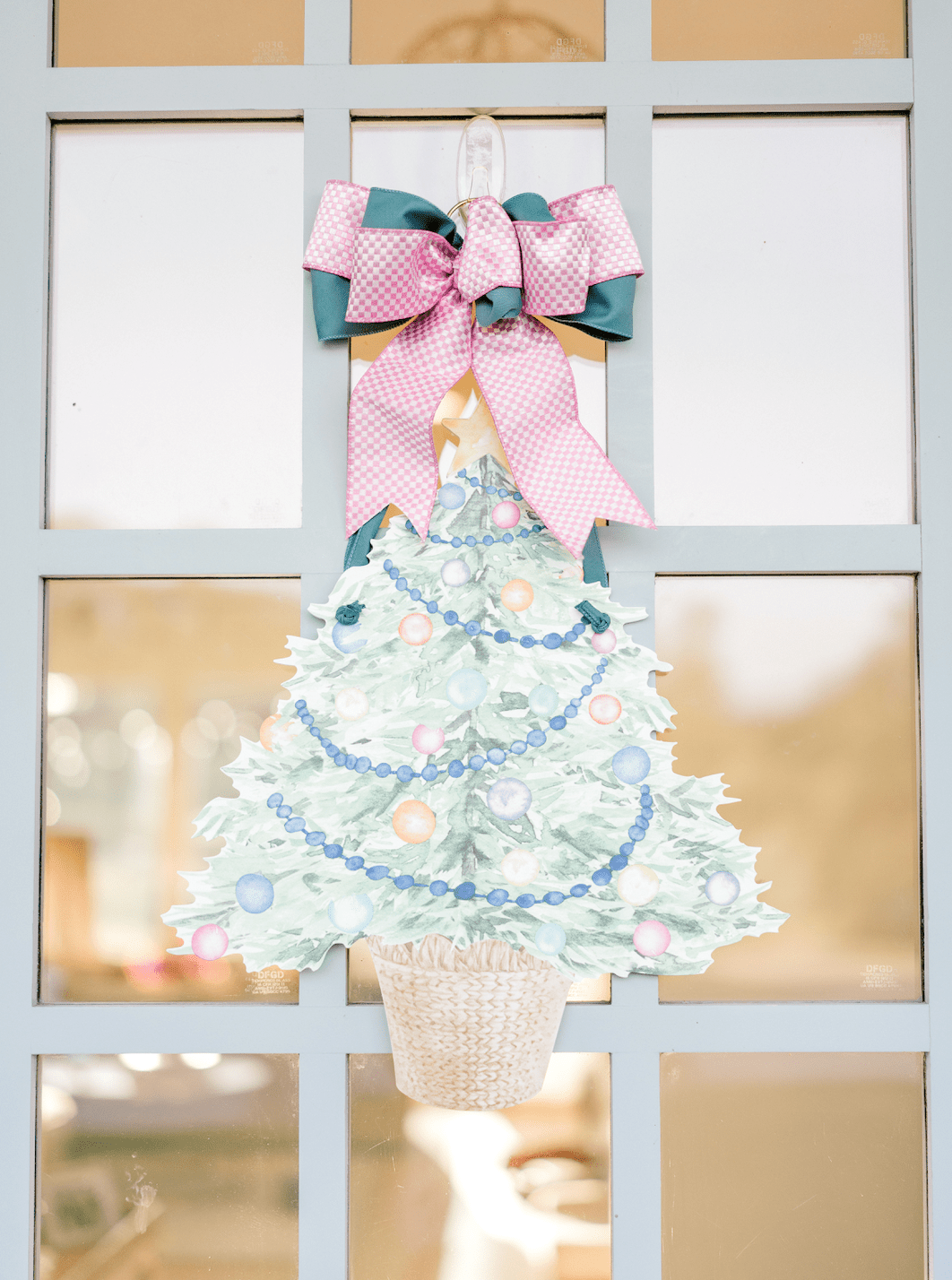Watercolor Christmas Tree (Ships Nov 3)