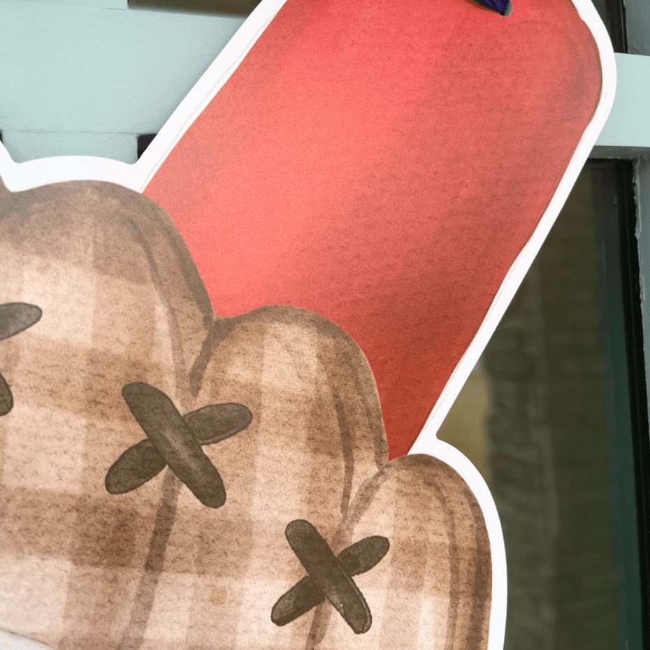 Play Ball (Blue and Red)- Door Hanger