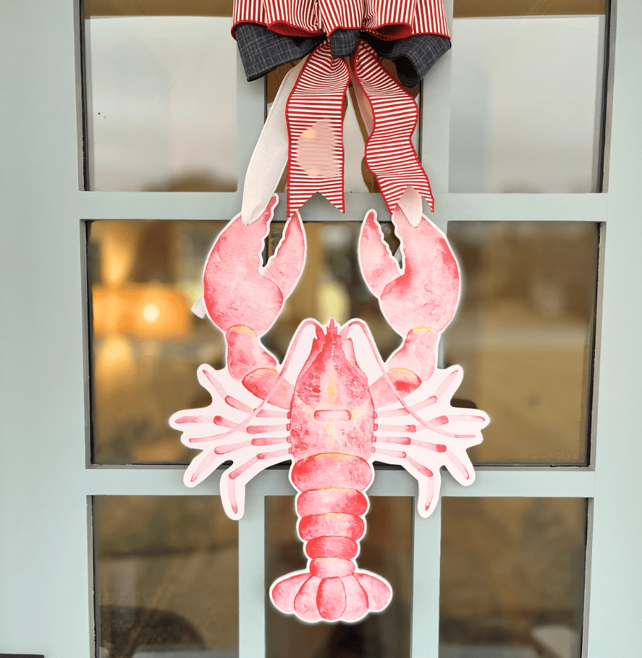 Crawfish Season Door Hanger