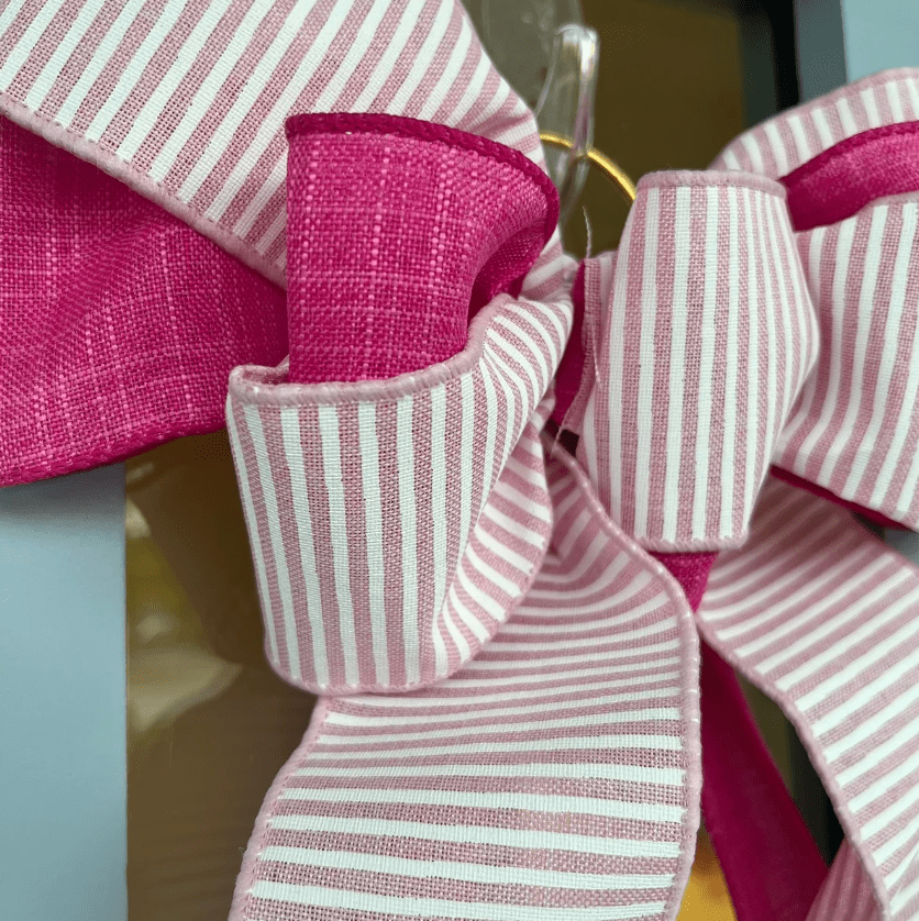 Pretty in Pink Flamingo- Door Hanger