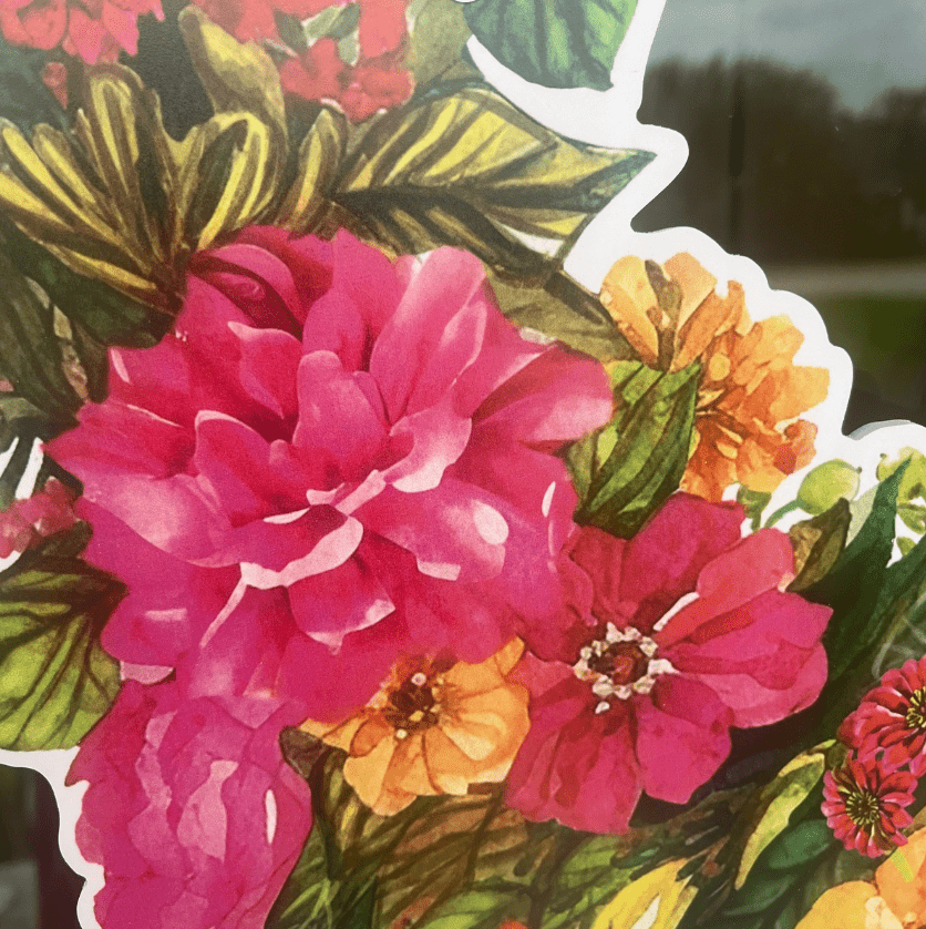 Summer in Bloom- Door Hanger