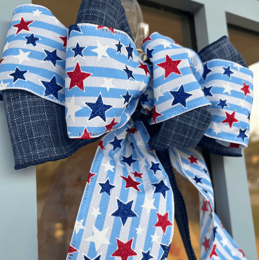 Americana Ginger Jar- Door Hanger