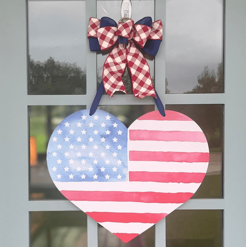 America the Beautiful- Door Hanger