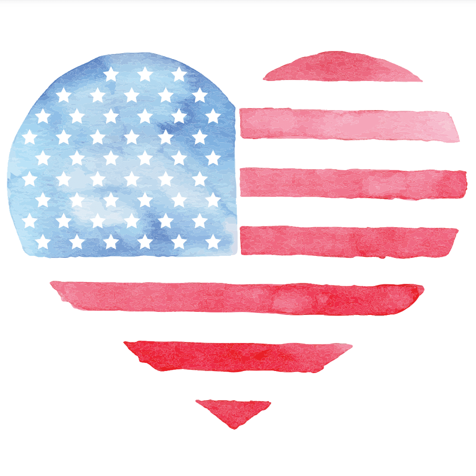 America the Beautiful- Door Hanger