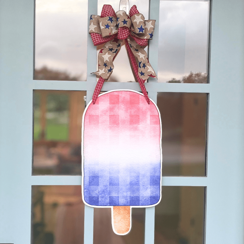 Bomb Pop- Door Hanger