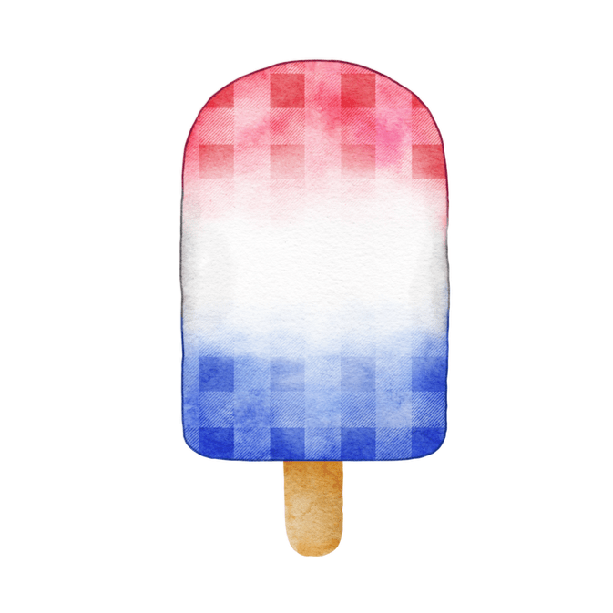 Bomb Pop- Door Hanger