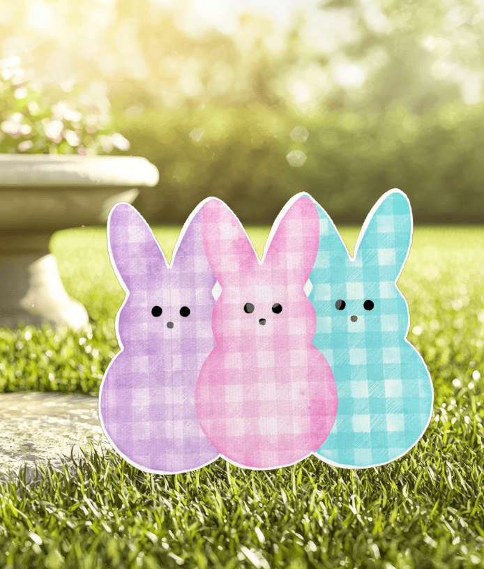 Peeps Trio Garden Stake