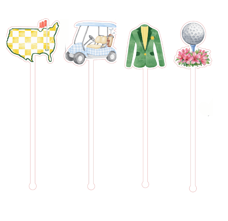 Round of Golf- Stir Sticks