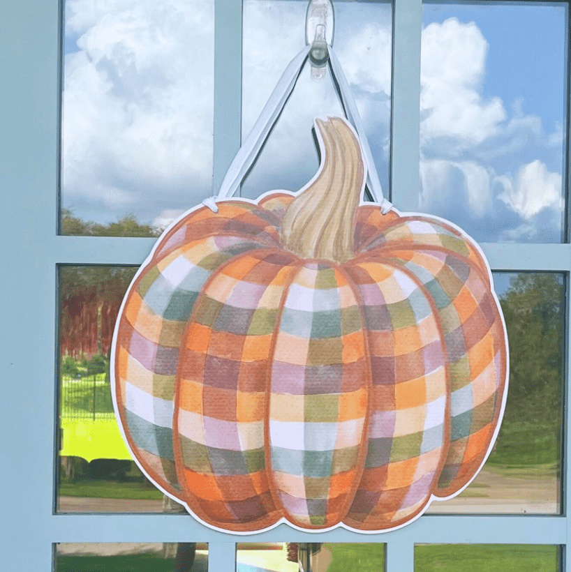 Fall Classic + Jack-O-Lantern (Double- Sided)- Door Hanger