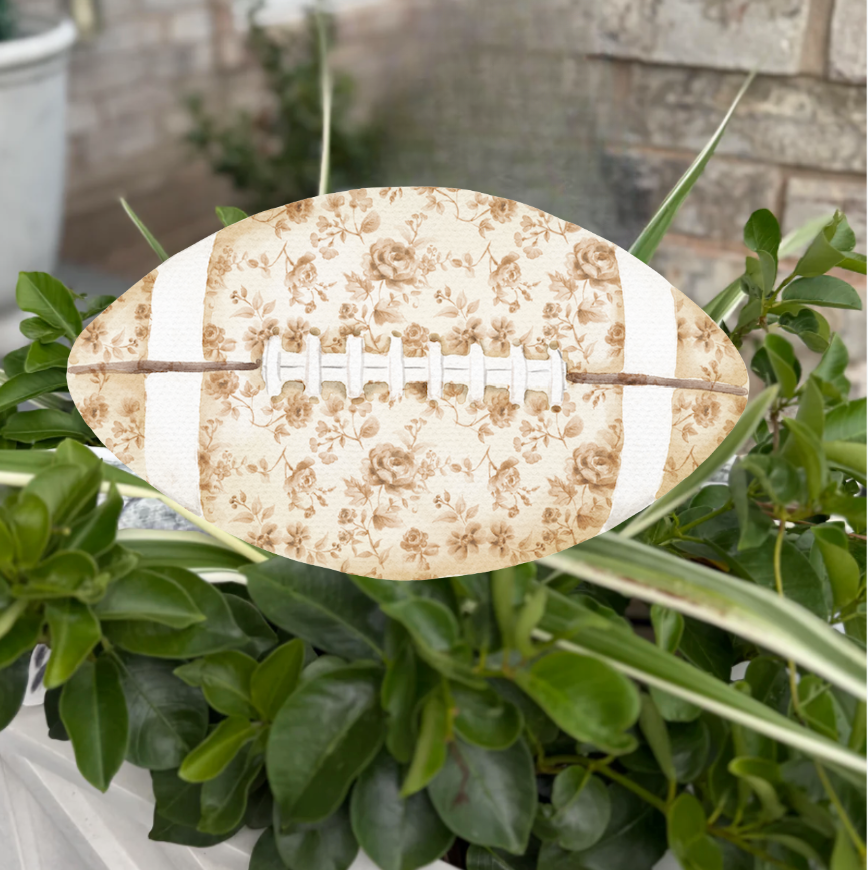PRE ORDER (Ships 8/31) Double Sided Football Garden Stake