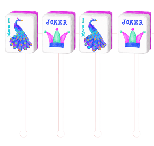 Mahjong Swizzle Sticks