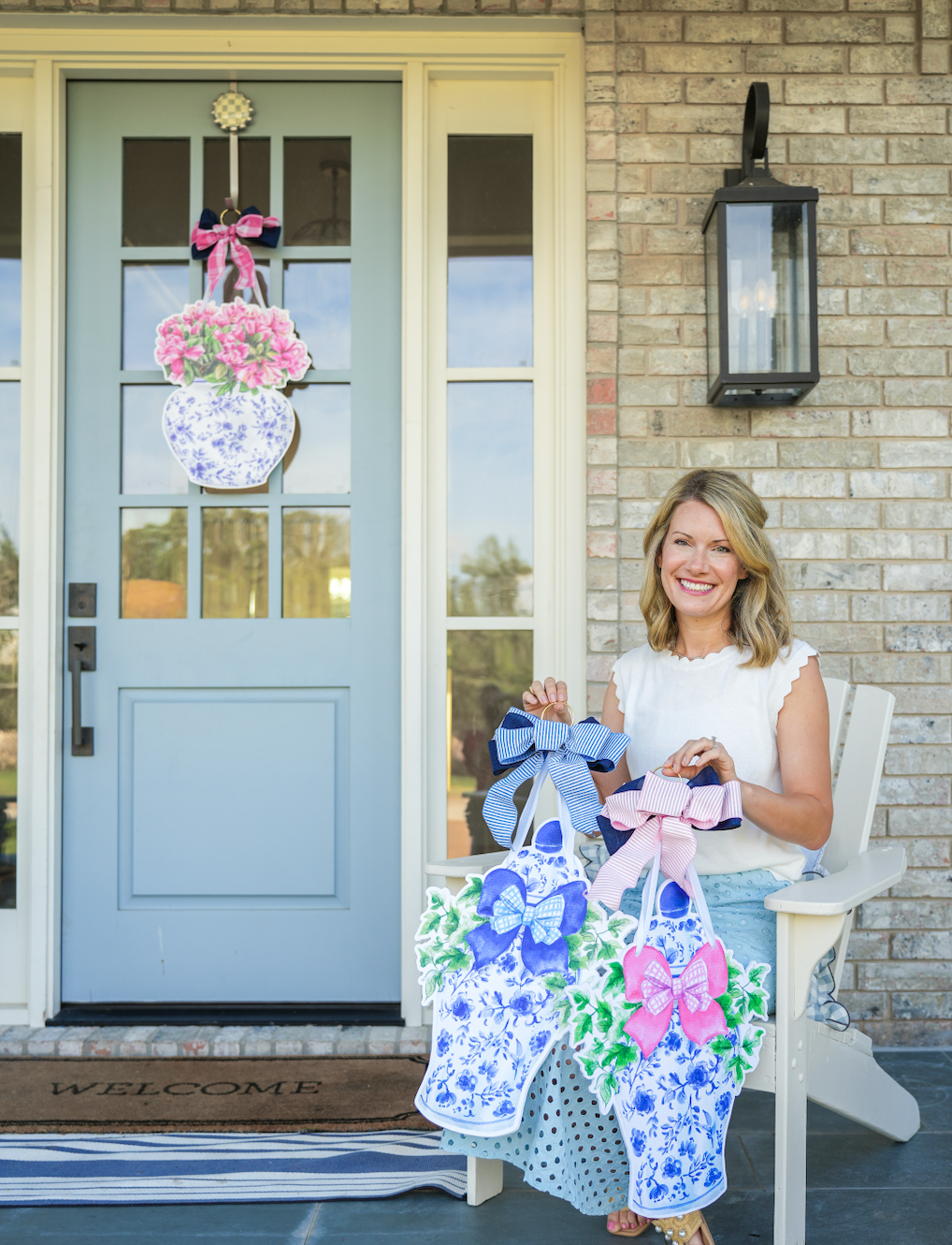 Azaleas in Bloom Door Hanger
