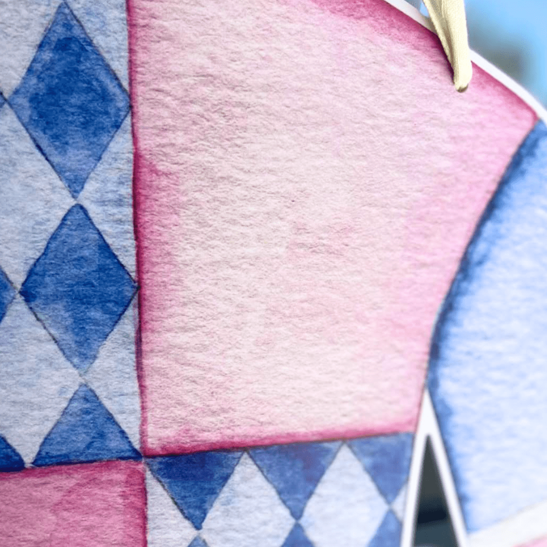 Racing Silk (Pink)- Door Hanger