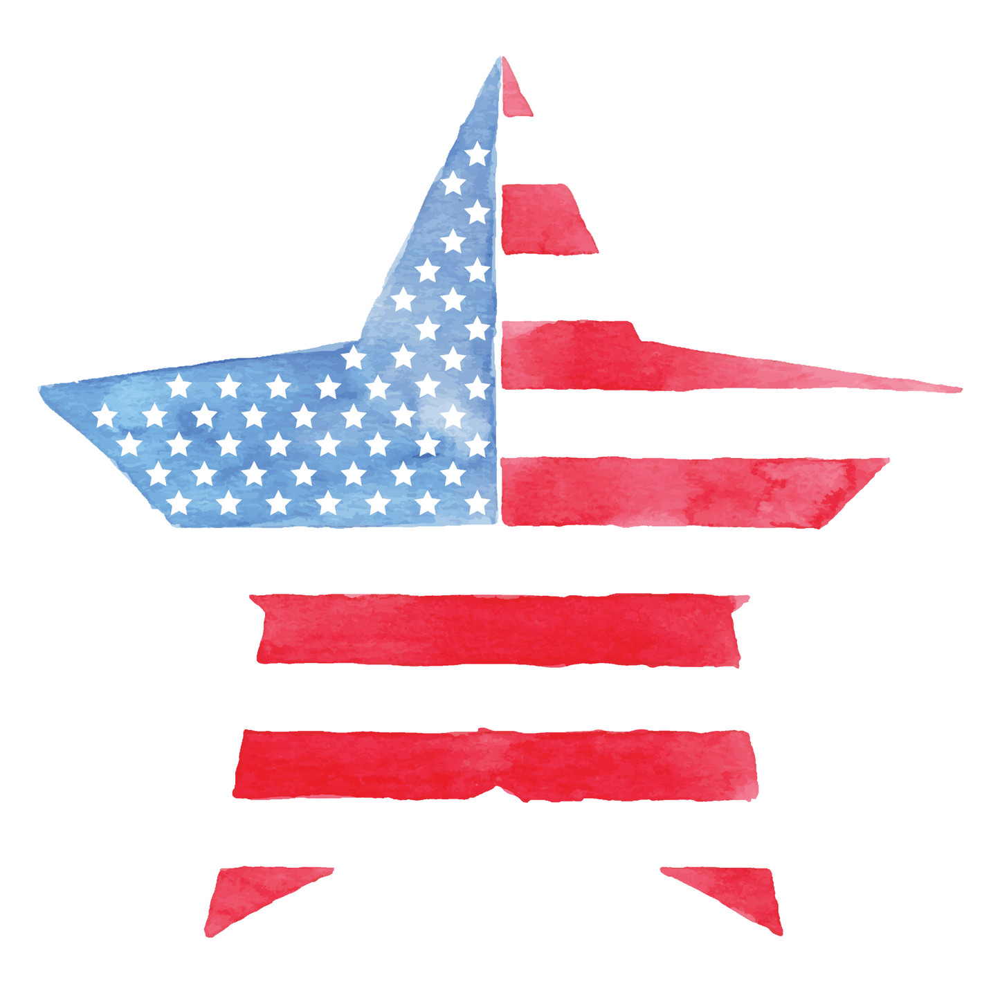 Stars and Stripes- Garden Stake