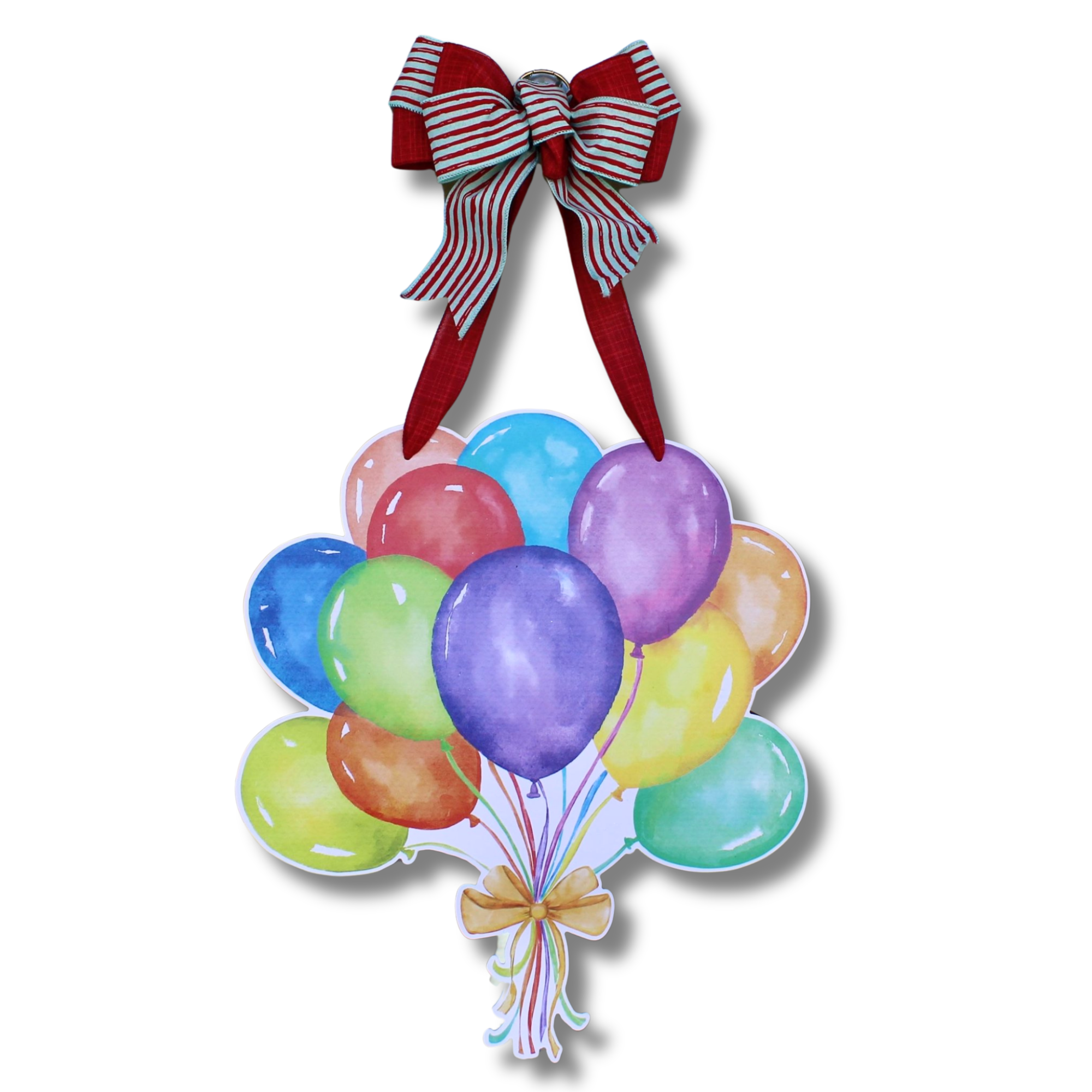 Birthday Balloons Door Hanger