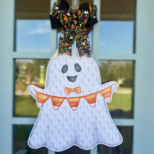 PRE ORDER (Ships 9/25) Friendly Ghost Door Hanger