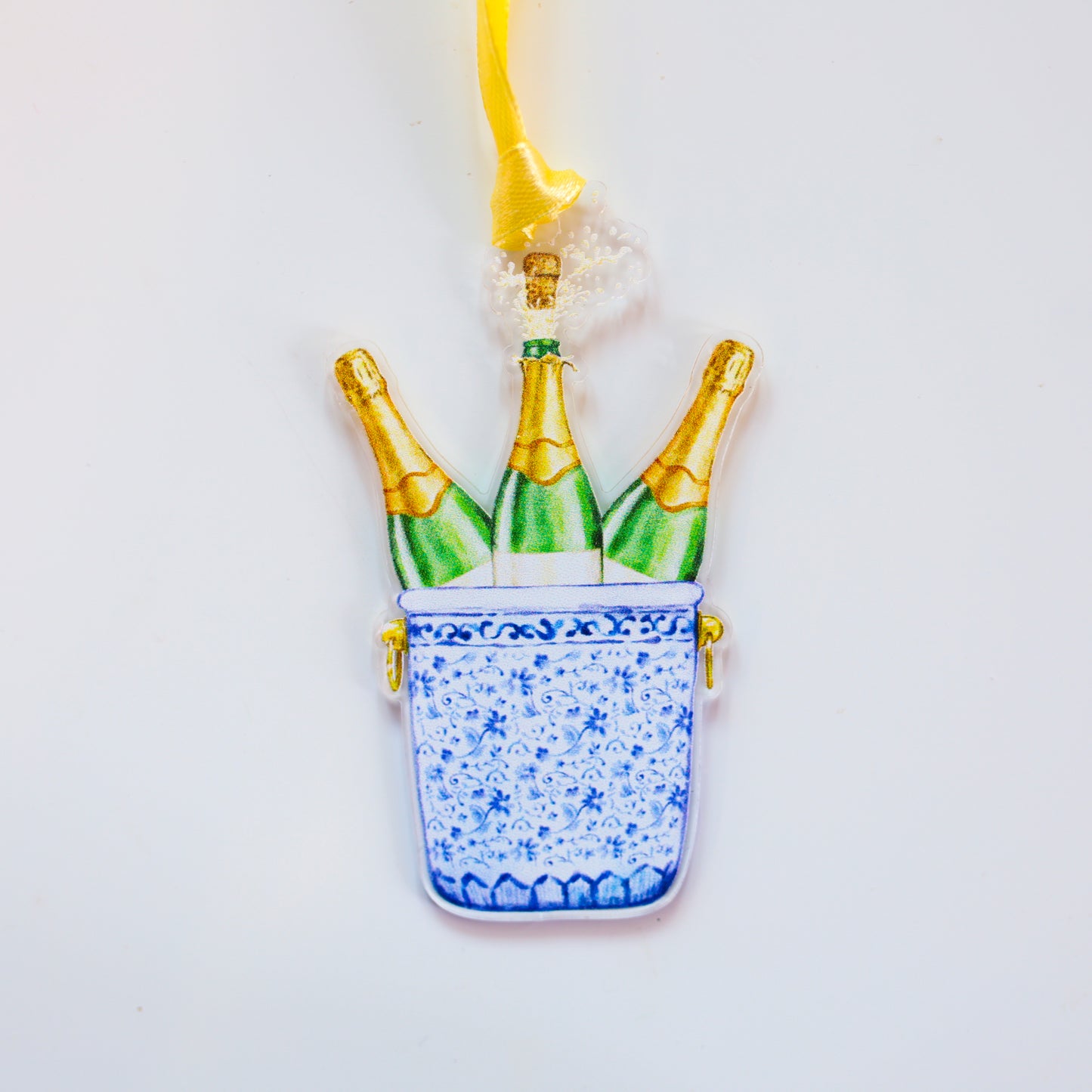 Pop the Bubbly Ornament