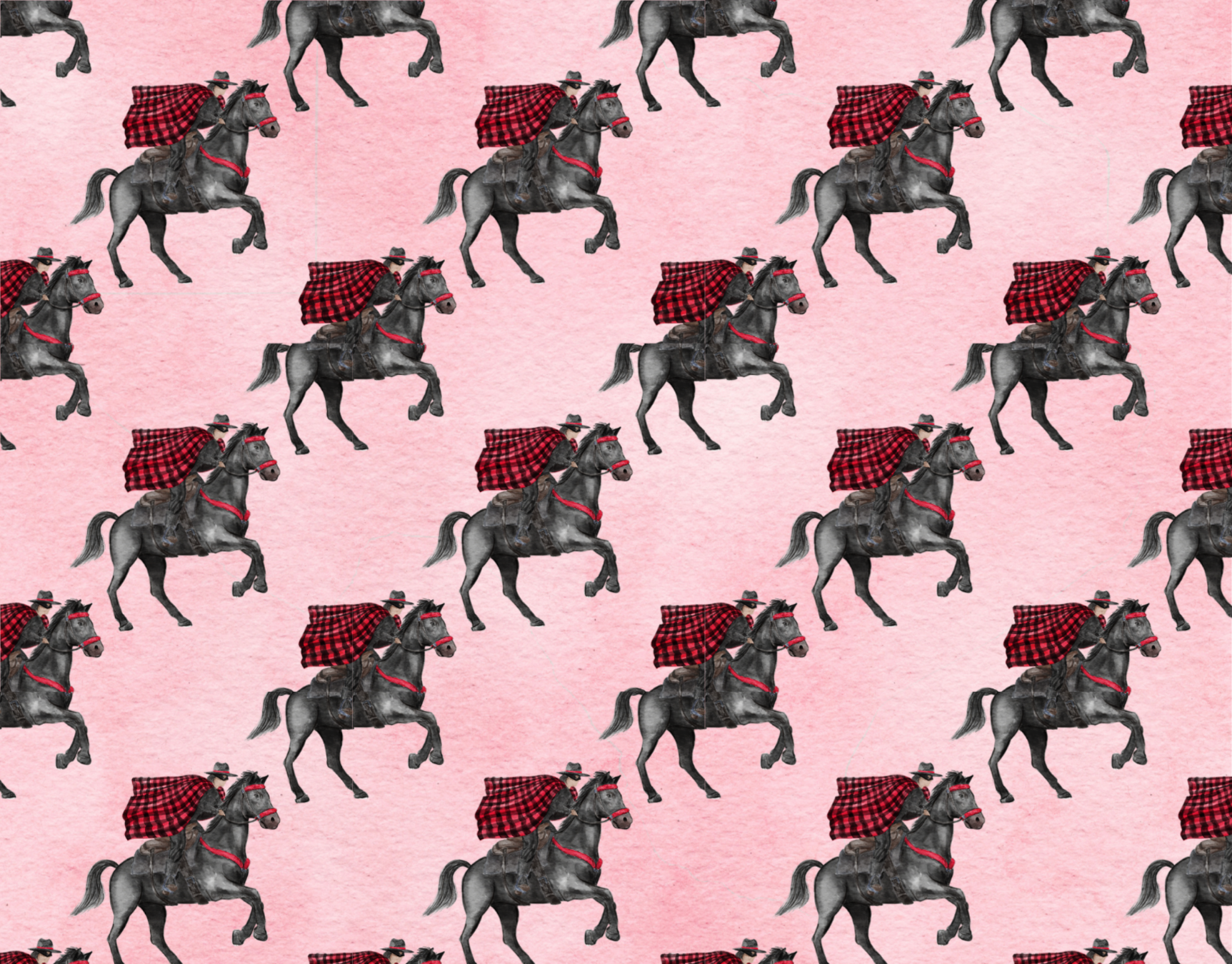 Red & Black Rider Notecard Set