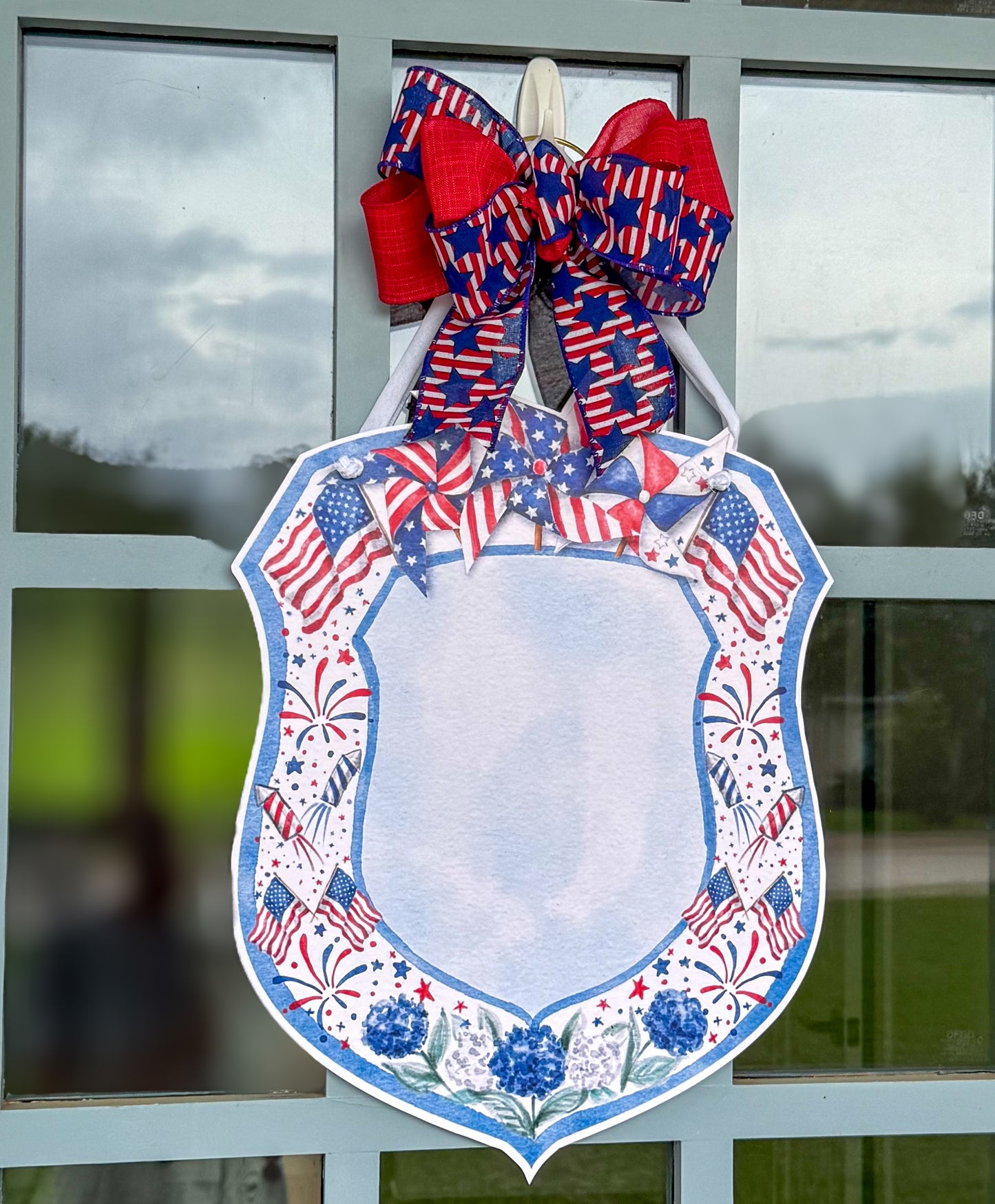 Fireworks & Flip Flops- Door Hanger