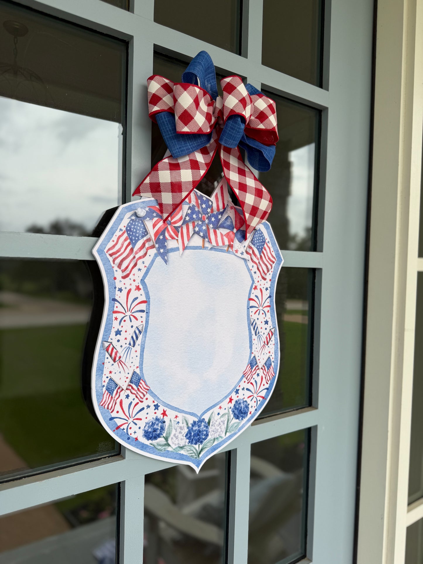 Fireworks & Flip Flops- Door Hanger