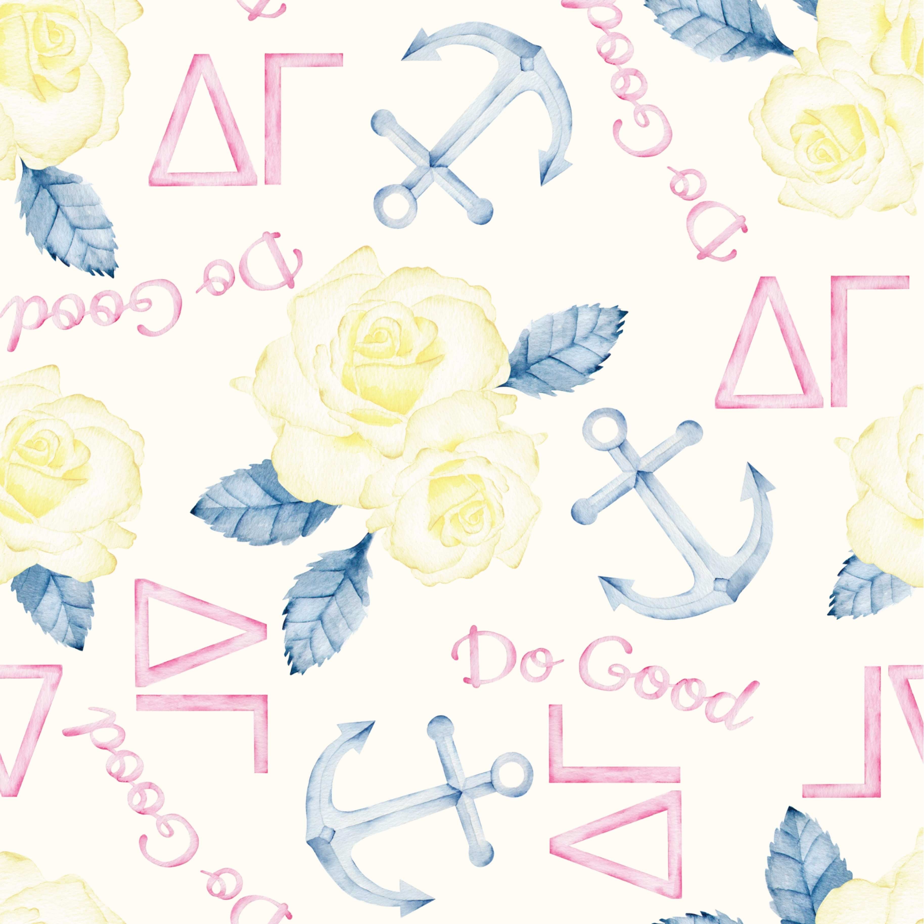 Delta Gamma Reversible & Interchangeable Trinket Tray