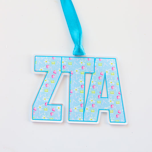 Zeta Tau Alpha Ornament