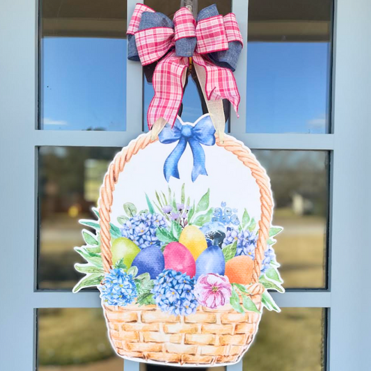Easter Basket- Door Hanger