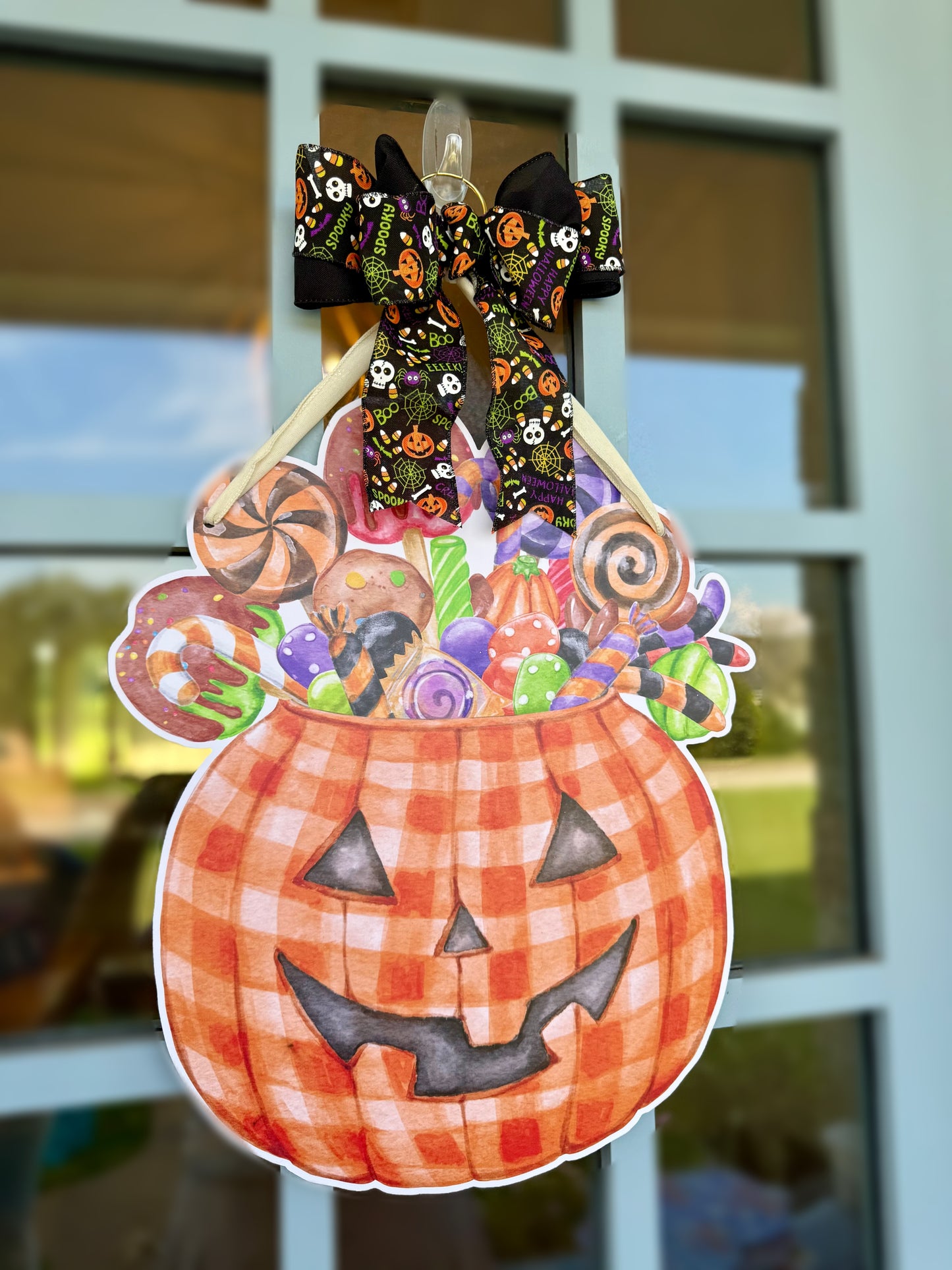 Bloom and Boo Reversible Door Hanger