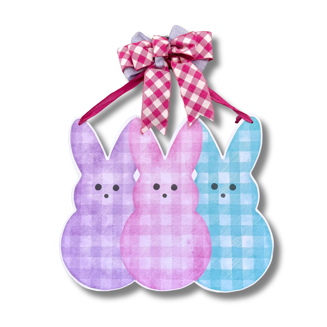 Double Sided Peeps Trio Door Hanger