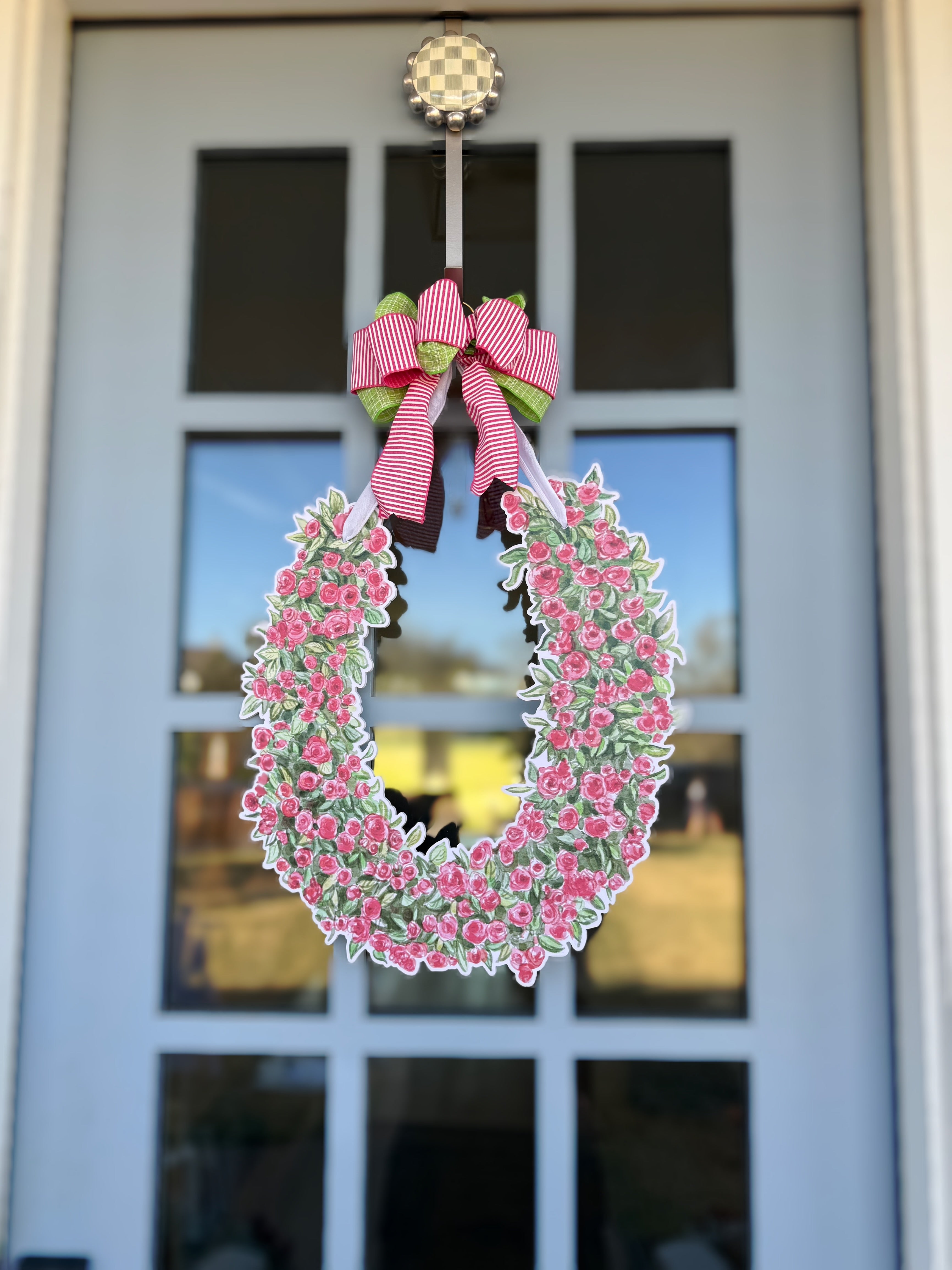 Run for the Roses Door Hanger