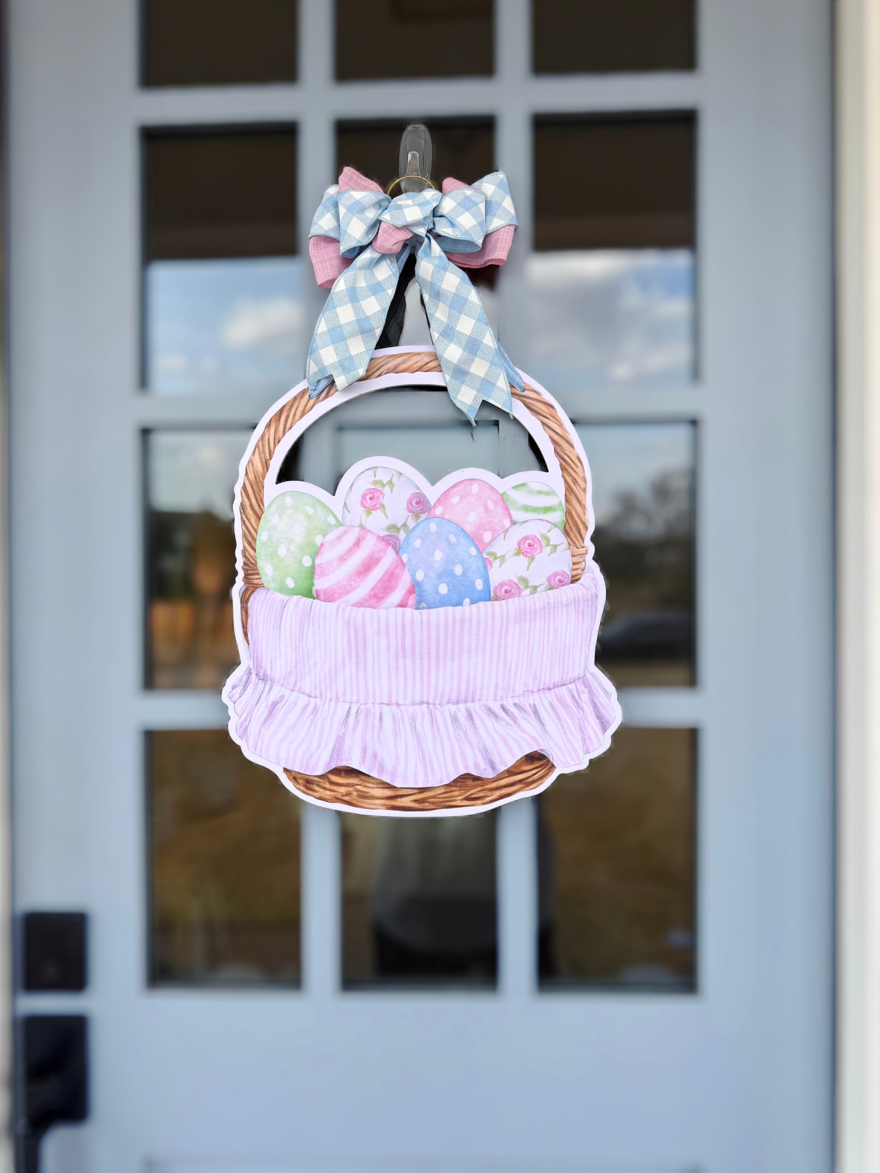 Grandmillenial Easter Door Hanger