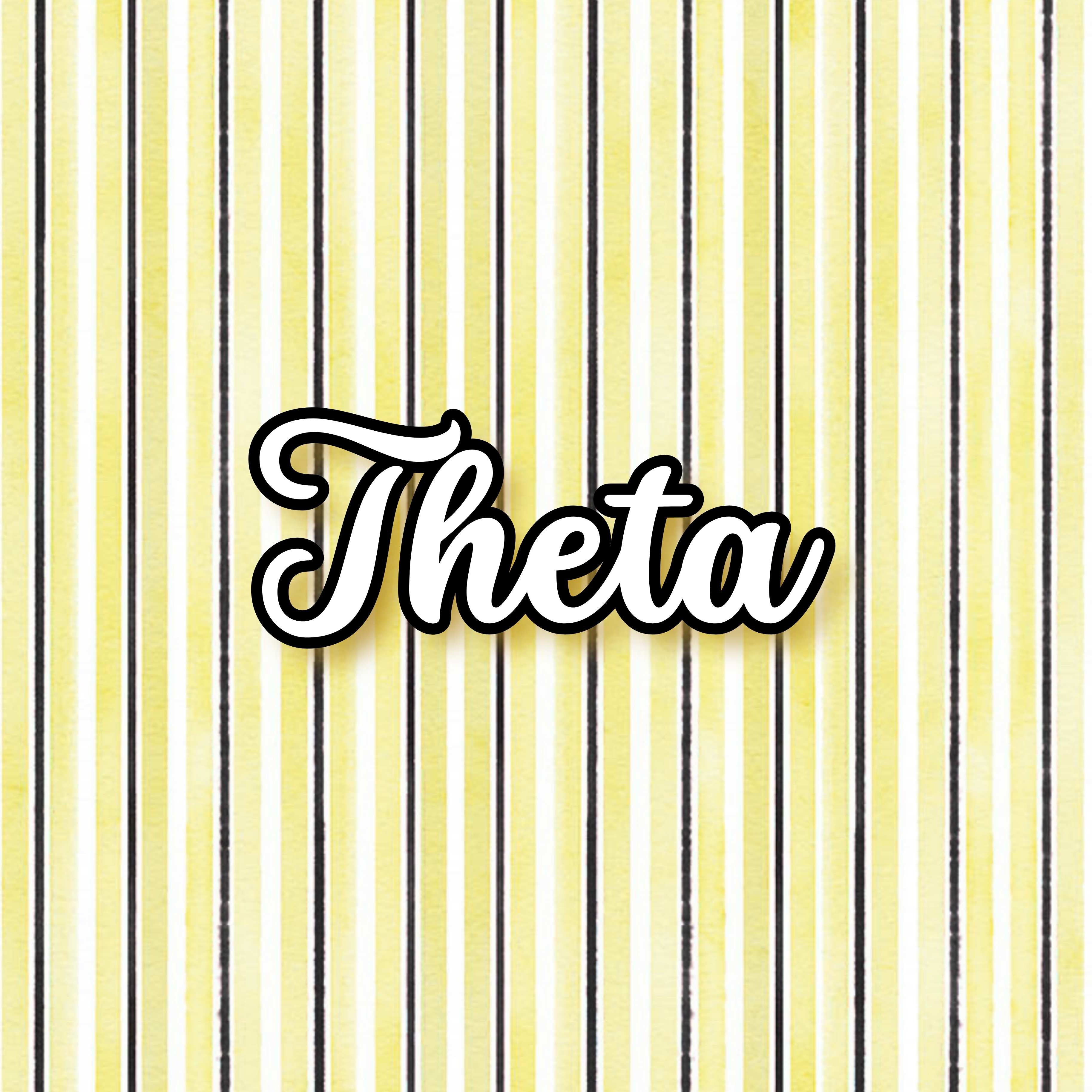 Kappa Alpha Theta Reversible & Interchangeable Trinket Tray