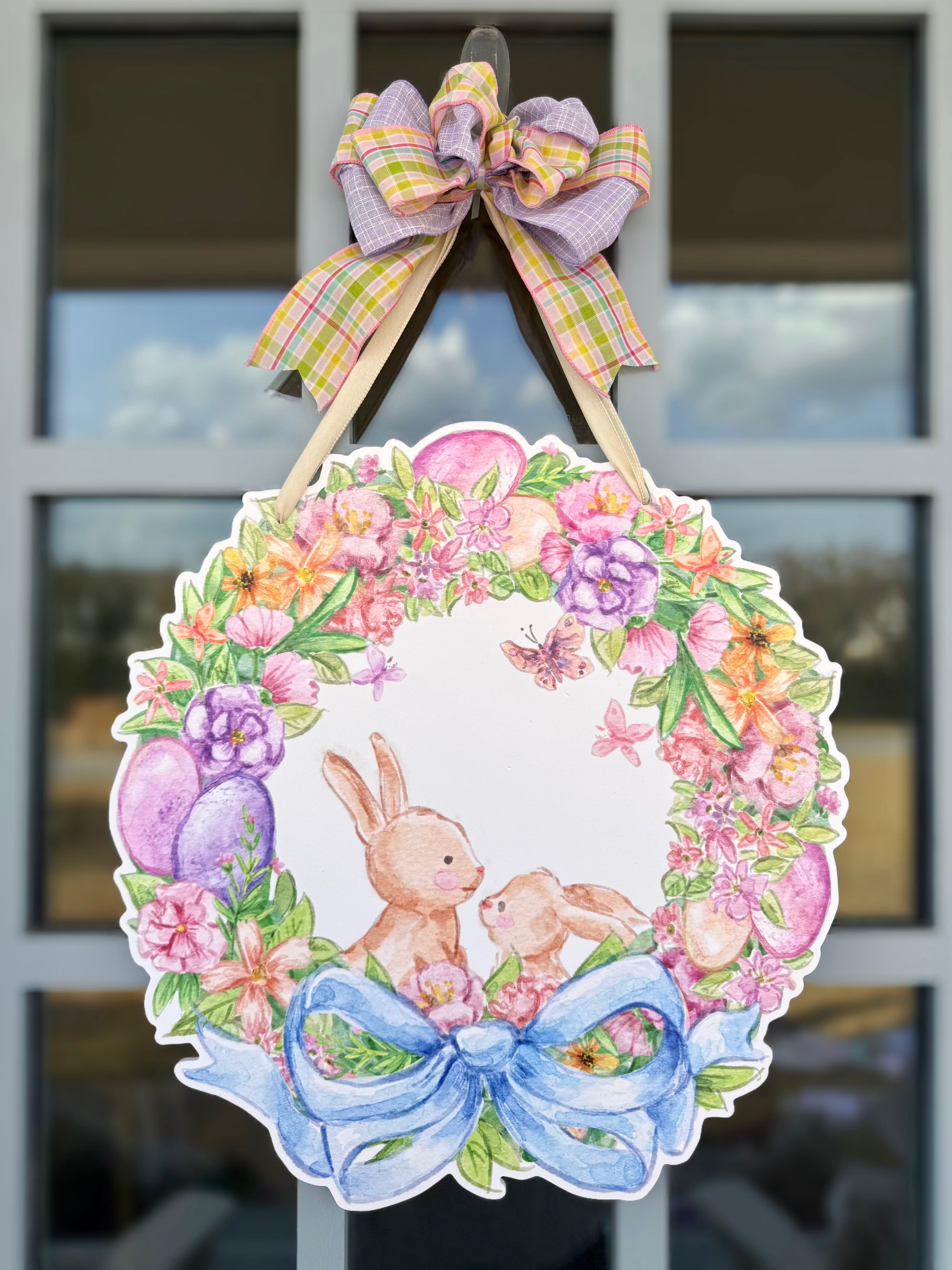 Easter Meadow Door Hanger