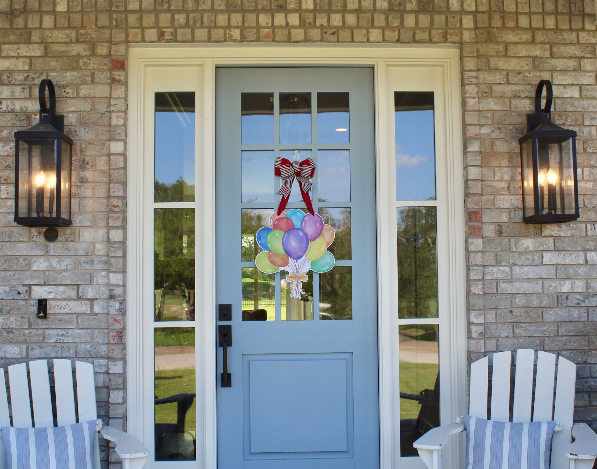 Birthday Balloons Door Hanger