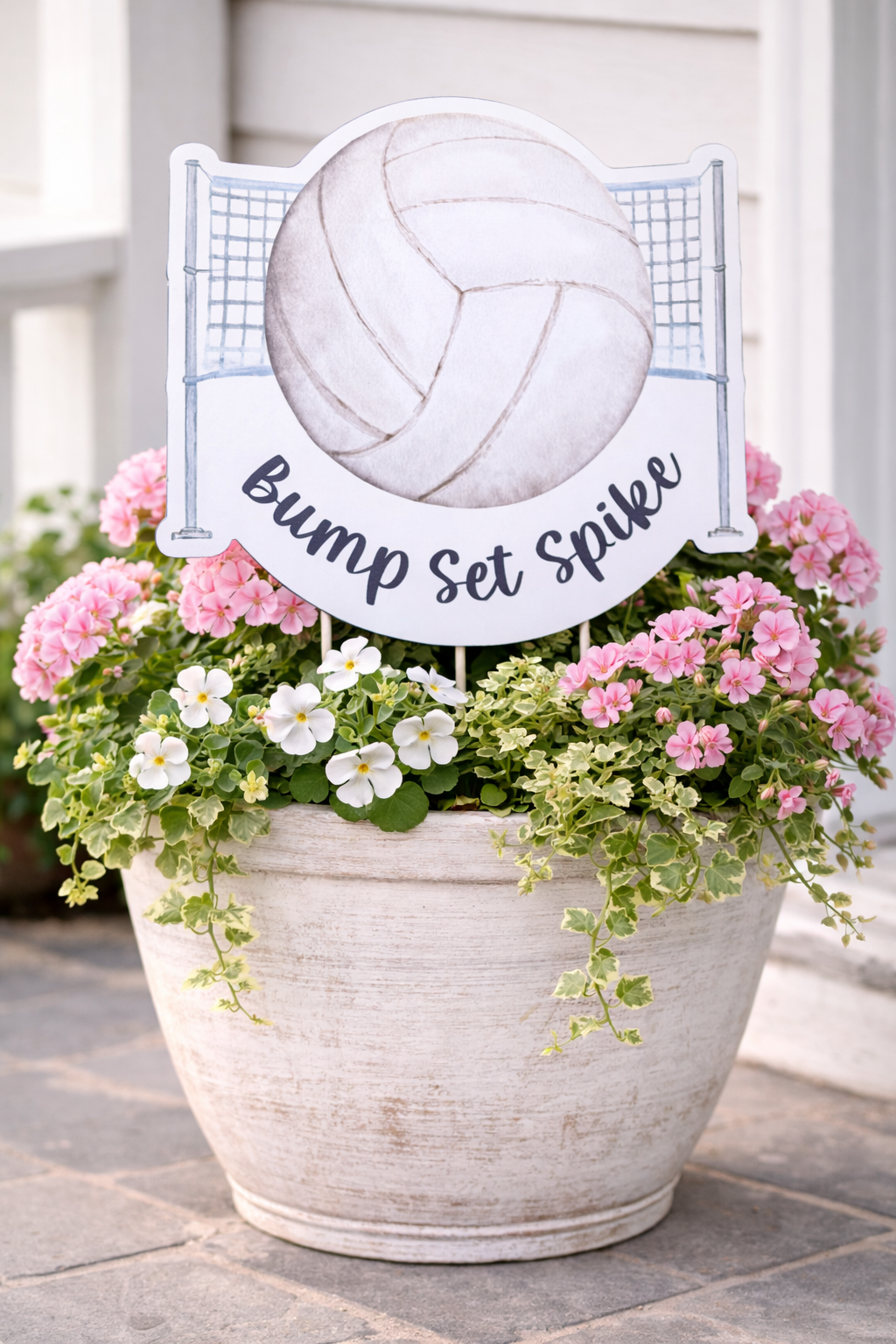 Varsity Volley Garden Stake