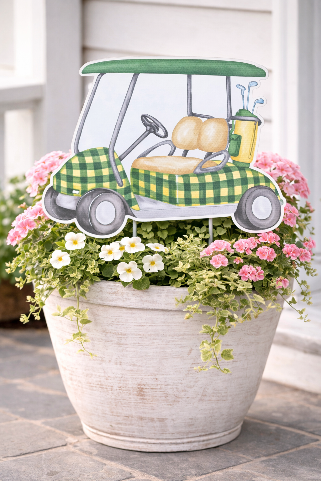 Tee Time Garden Stake Championship Edition