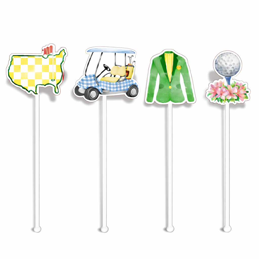 Championship Golf Swizzle Sticks