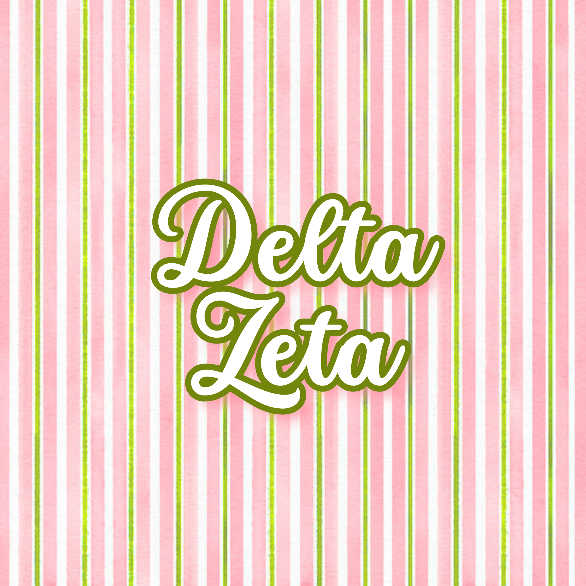 Delta Zeta Reversible & Interchangeable Trinket Tray