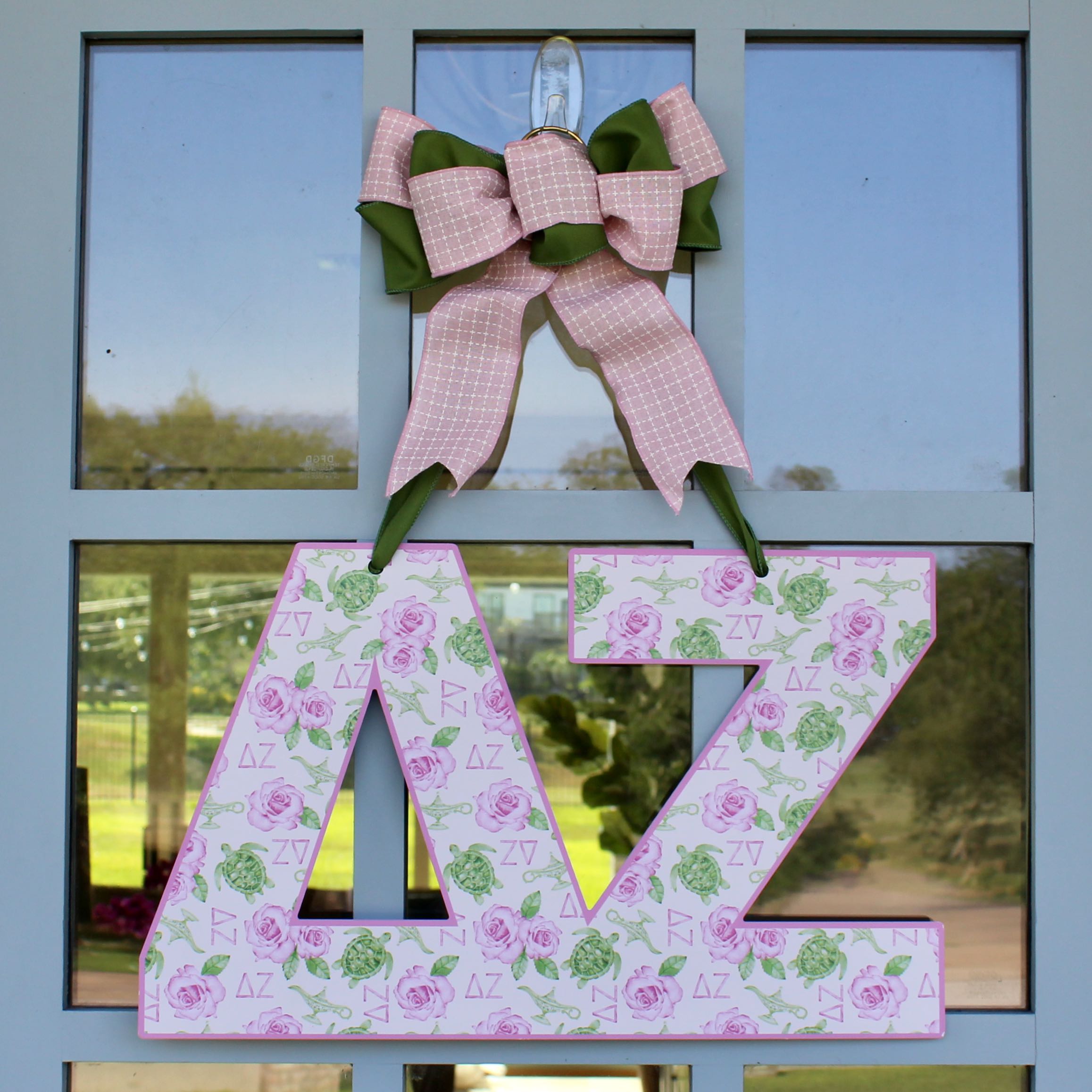 Delta Zeta Door Hanger