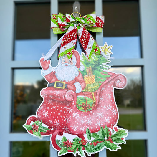 Sleigh Bells Ring Door Hanger (Ships Nov 3)