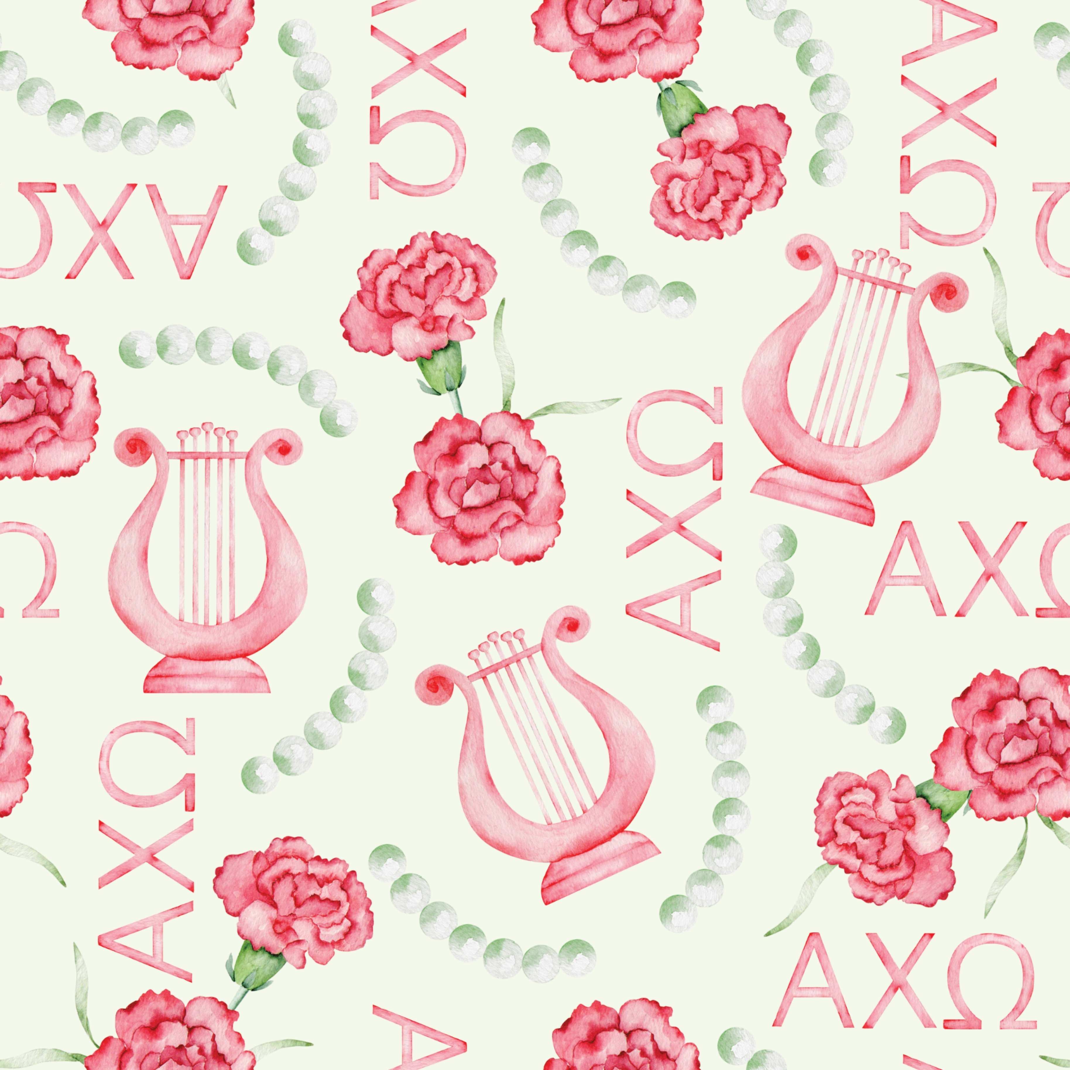 Alpha Chi Omega Reversible & Interchangeable Trinket Tray