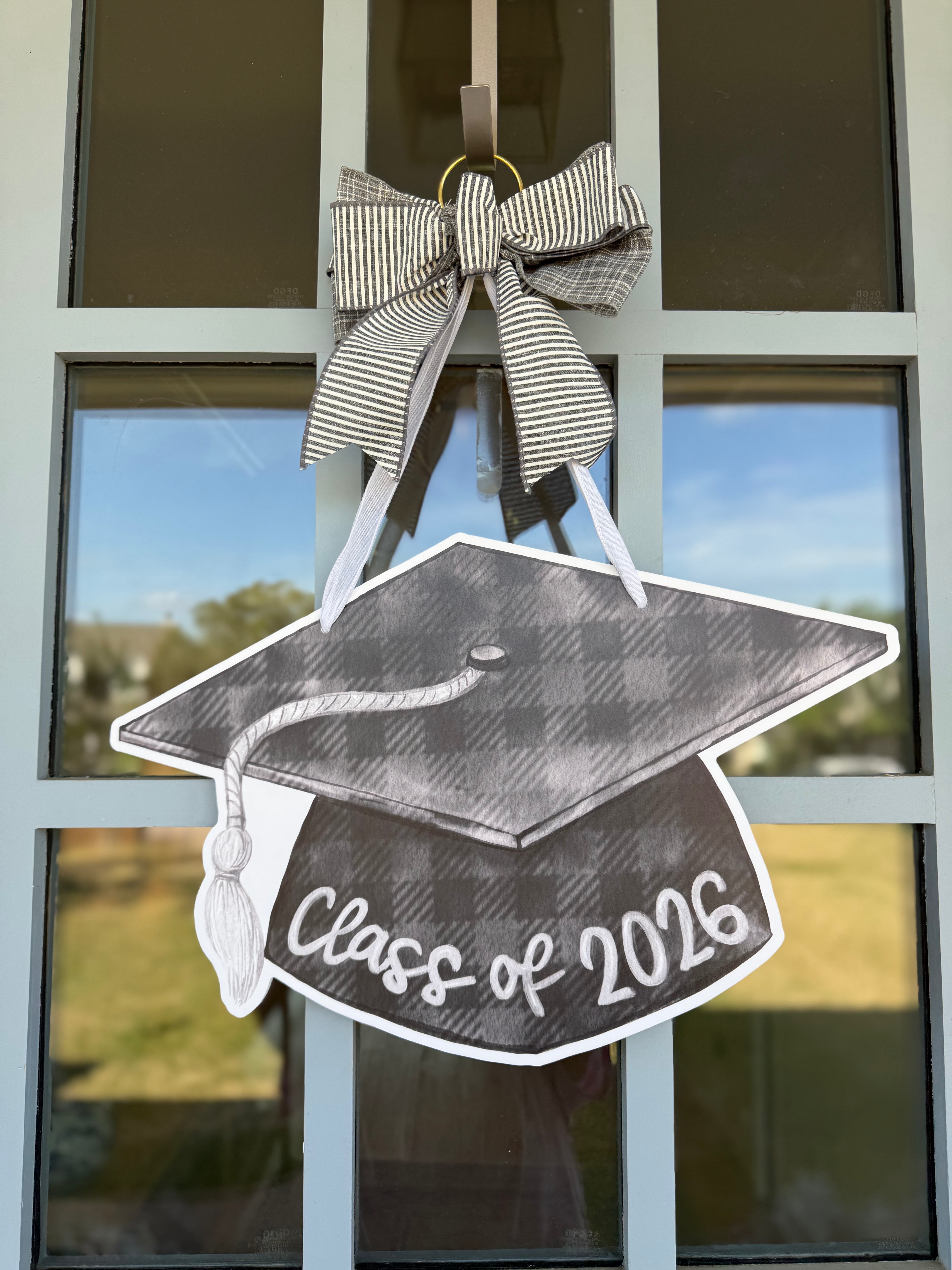 Class of 2026 Cap & Tassel Door Hanger