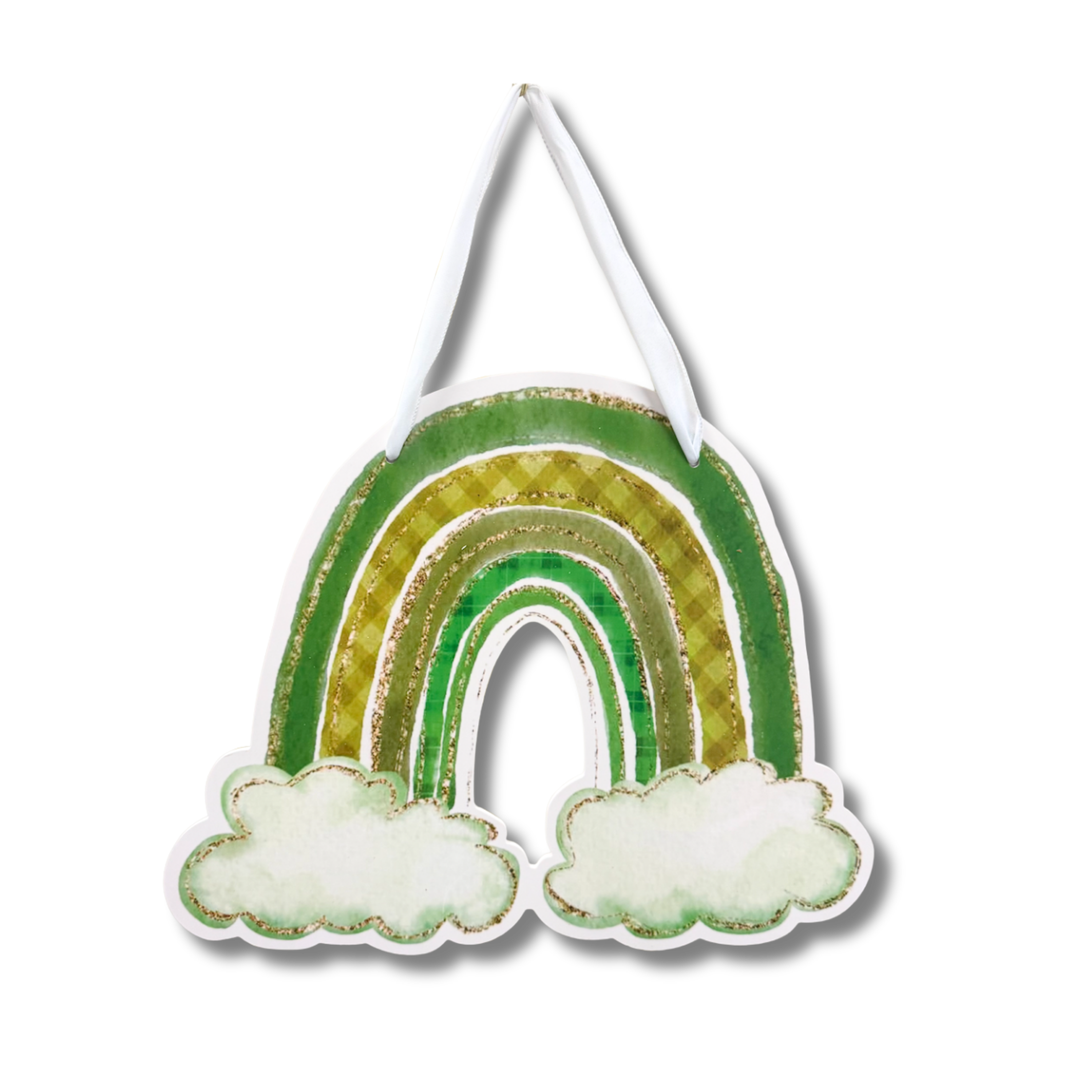 Over the Emerald Rainbow Door Hanger (Sale)