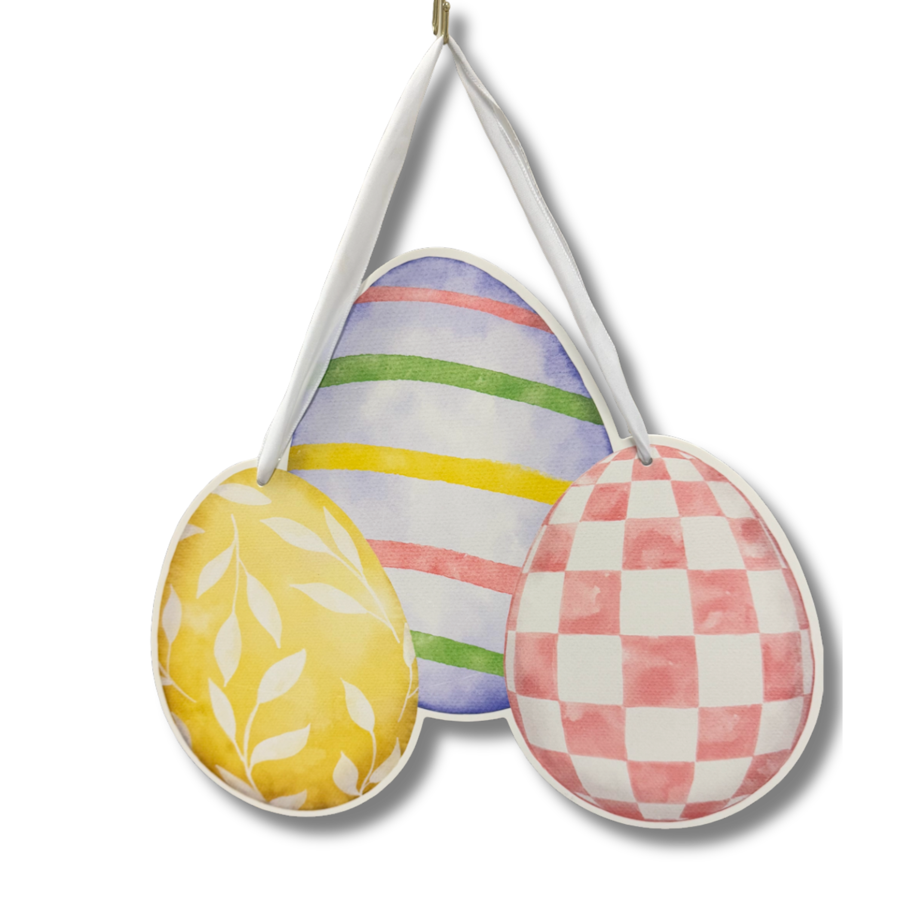 Watercolor Egg Trio (Sale)