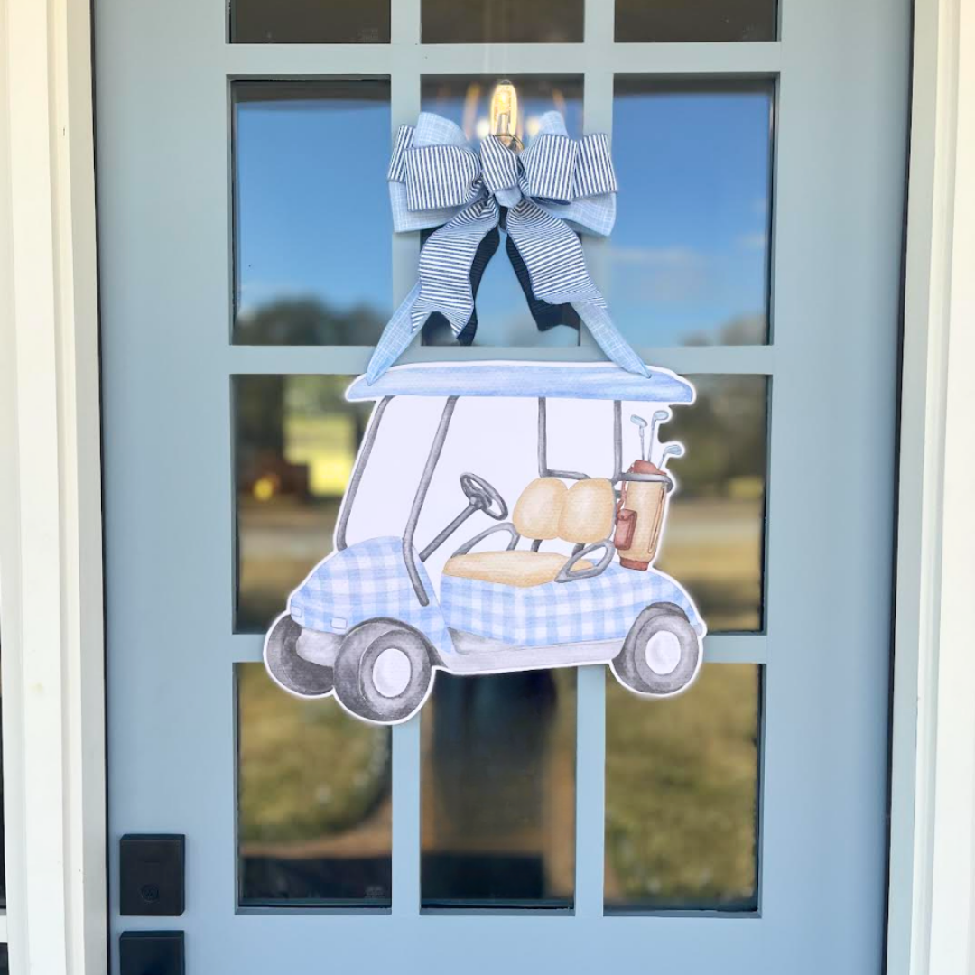 Tee Time- Door Hanger