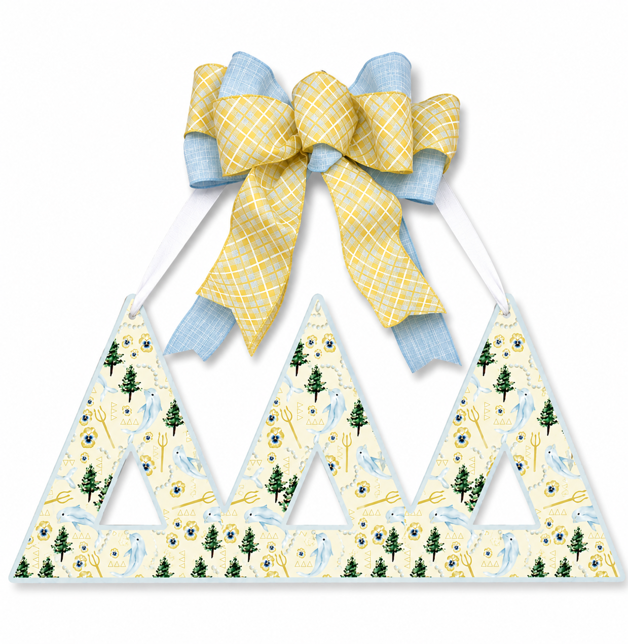 Tri Delta Door Hanger
