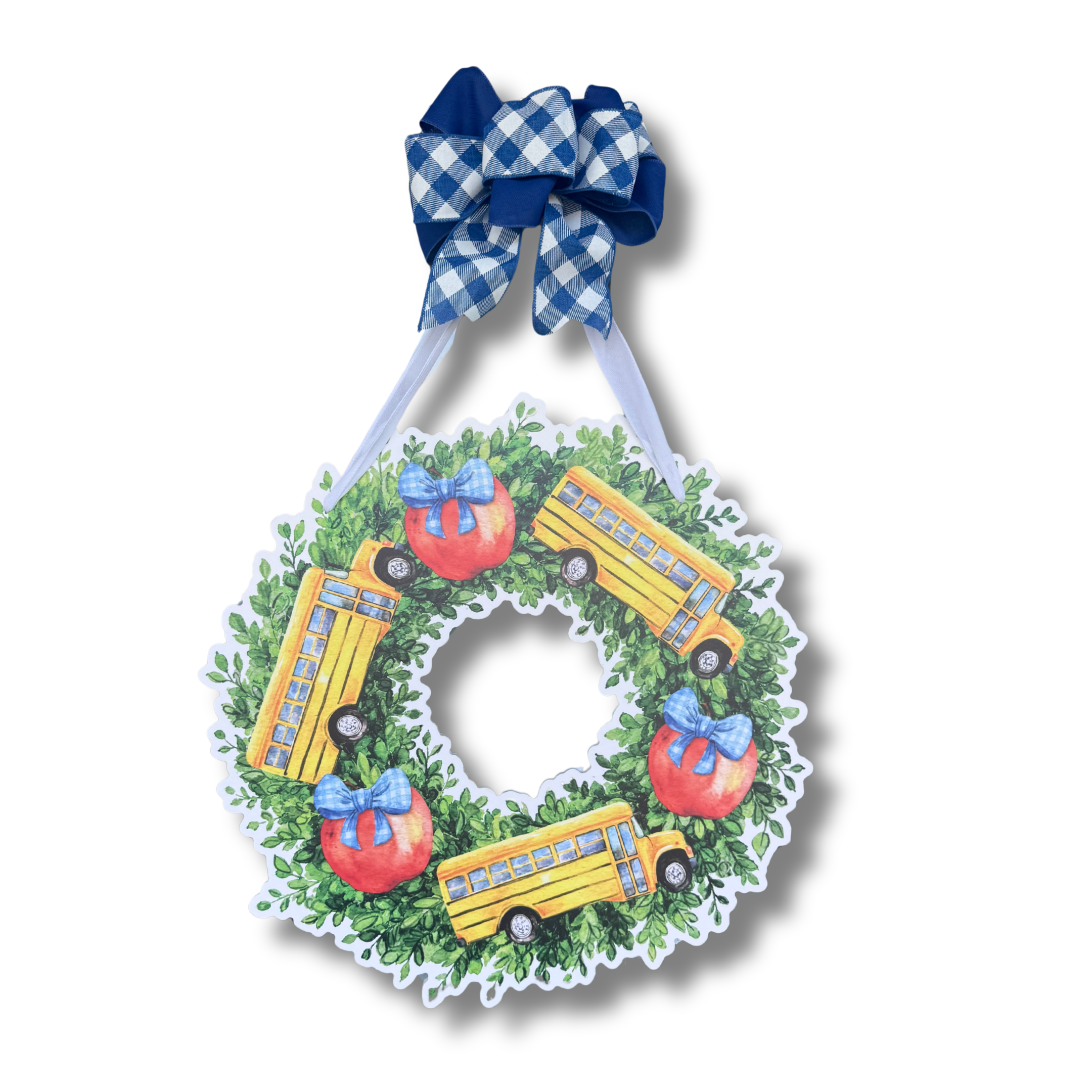 School Days Wreath Door Hanger