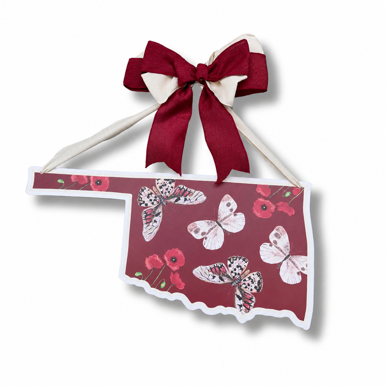 FPE x Catherine Cartie Crimson Oklahoma Door Hanger