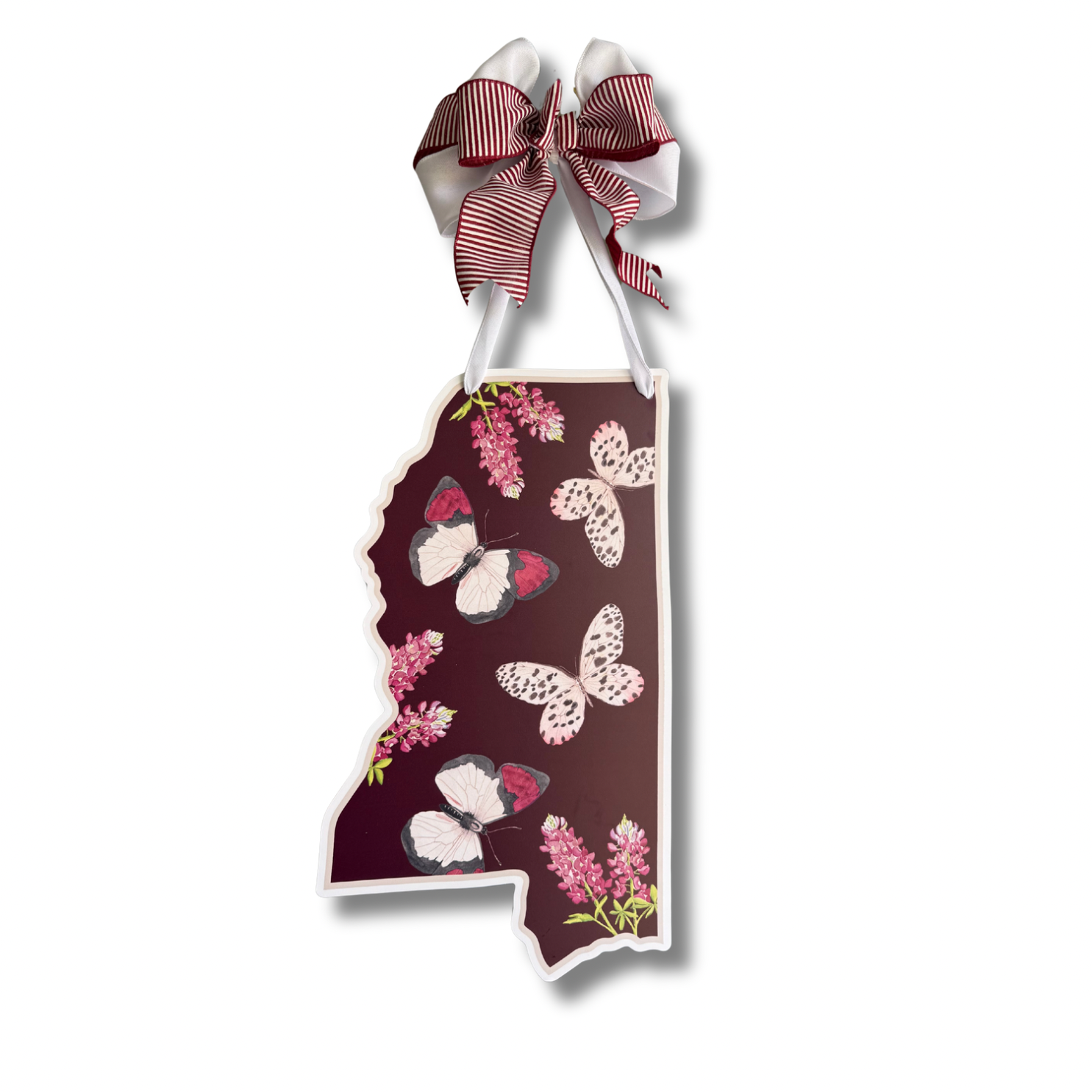 FPE x Catherine Cartie Maroon Mississippi Door Hanger